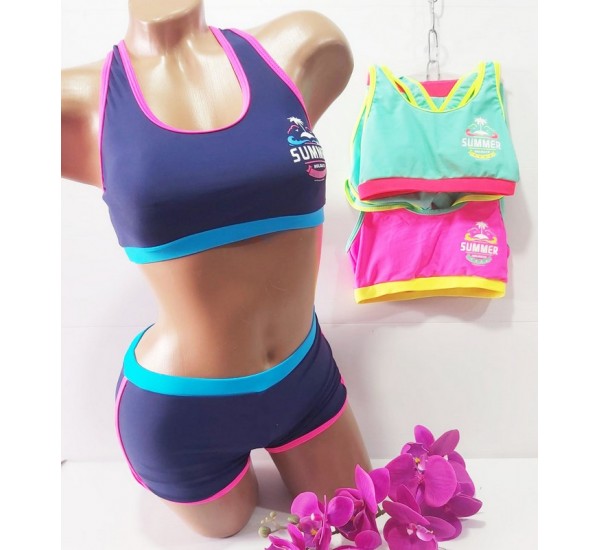 Купальник дитячий, еластан 4 шт (8-16 років) Linn_BH509