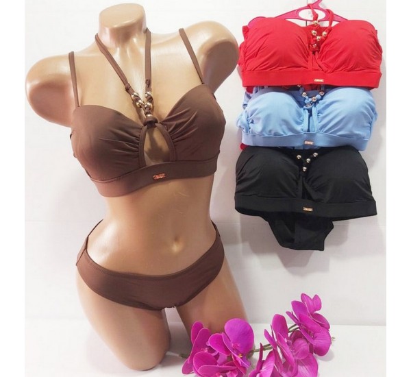 Купальник жіночий-підліток, еластан 4 шт (36-42 р) Linn_25157