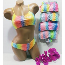 Купальник підлітковий, еластан 5 шт (34-42 р) Linn_M534