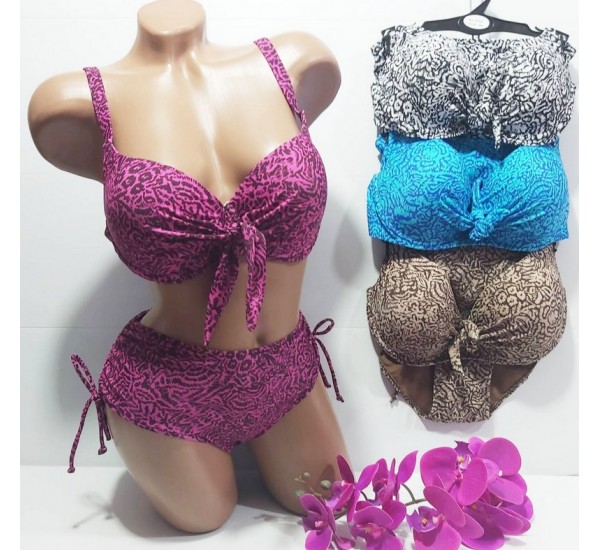 Купальник жіночий, еластан 5 шт (46-54 р) Linn_3753