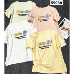 Футболка жіноча 4 шт (M-L) бавовна LoS_5903