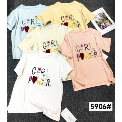 Футболка жіноча 5 шт (M-L) бавовна LoS_5906