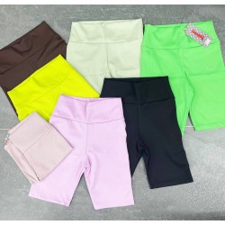 Велотреки жіночі 5 шт (S-L) рубчик LoS_113a