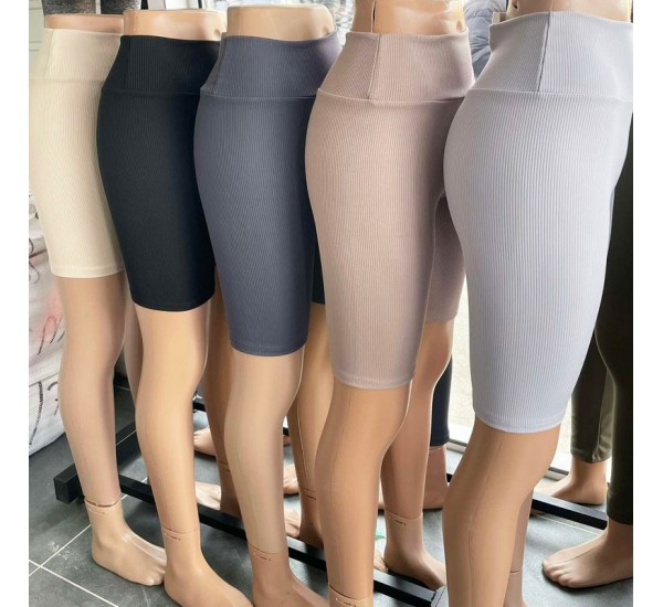 Велотреки жіночі 5 шт (S-2XL) рубчик LoS_113c