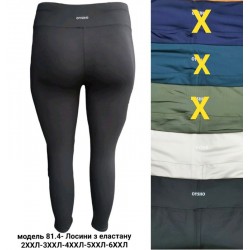 Лосини жіночі 5 шт (2-6XL) еластан LoS_81-4