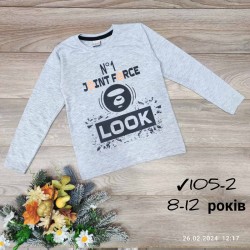 Батник для дівчаток 5 шт бавовна (8-12 років) MiLi_105-2b