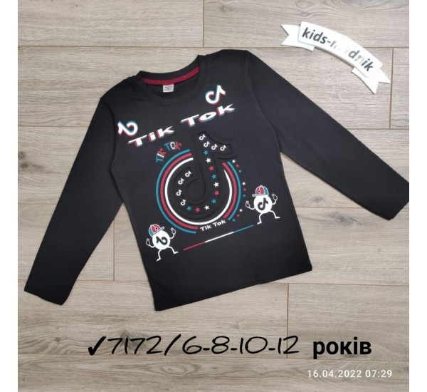 Батник для девочек 4 шт коттон (6-12 лет) MiLi_7172