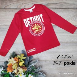 Батник для дівчаток 5 шт бавовна (3-7 років) MiLi_105-1a