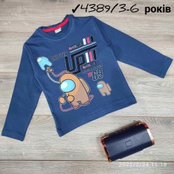 Батник для хлопчиків 4 шт кулір (3-6 років) MiLi_4389c