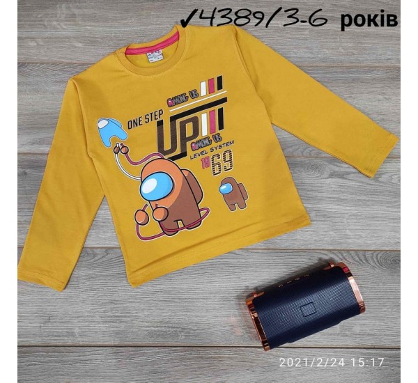 Батник для хлопчиків 4 шт кулір (3-6 років) MiLi_4389d