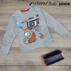 Батник для хлопчиків 4 шт кулір (3-6 років) MiLi_4389f