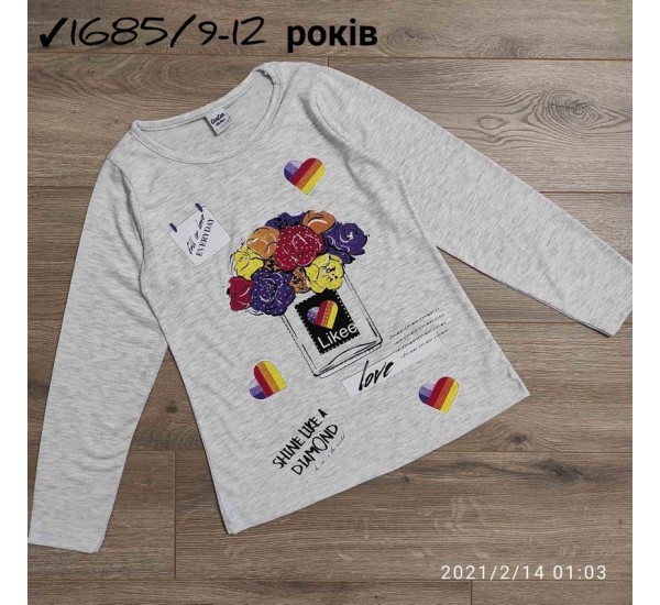 Батник для дівчаток 4 шт кулір (9-12 років) MiLi_1685c