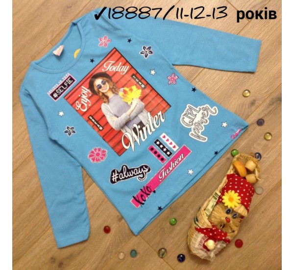 Батник для дівчаток 4 шт бавовна (10-13 років) MiLi_18887a