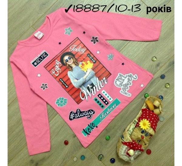 Батник для дівчаток 4 шт бавовна (10-13 років) MiLi_18887b