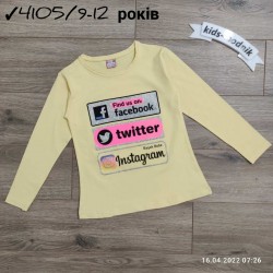 Батник для дівчаток 4 шт кулір (9-12 років) MiLi_4105b