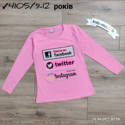 Батник для дівчаток 4 шт кулір (9-12 років) MiLi_4105d