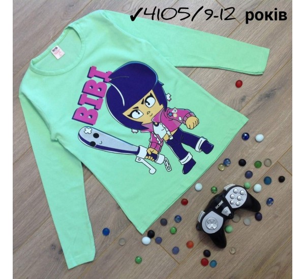 Батник для дівчаток 4 шт кулір (9-12 років) MiLi_4105g