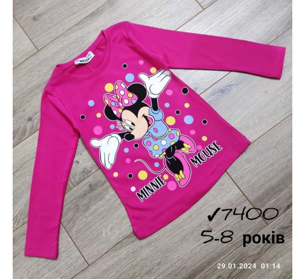 Батник для дівчаток 4 шт бавовна (5-8 років) MiLi_7400g