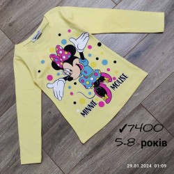 Батник для дівчаток 4 шт бавовна (5-8 років) MiLi_7400u