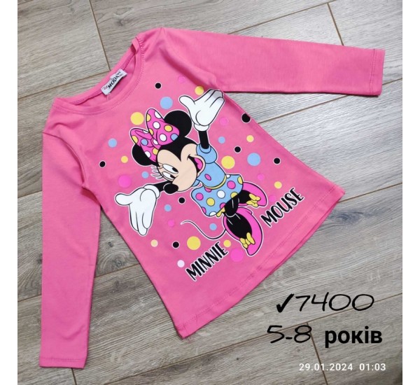 Батник для дівчаток 4 шт бавовна (5-8 років) MiLi_7400s