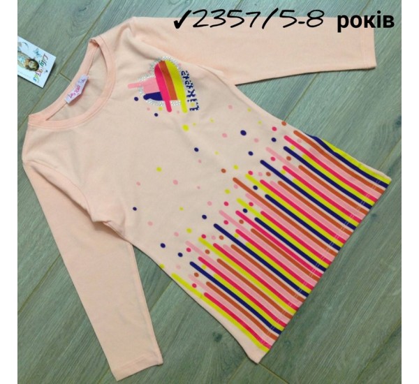 Батник для дівчаток 4 шт бавовна (5-8 років) MiLi_2357a