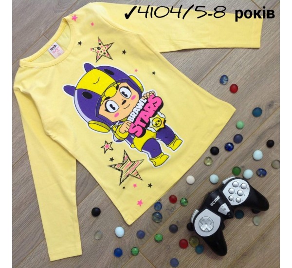 Батник для дівчаток 4 шт бавовна (5-8 років) MiLi_4104f