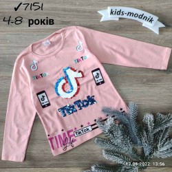 Батник для дівчаток 5 шт бавовна (4-8 років) MiLi_7151a