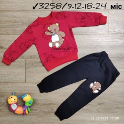 Костюм для немовлят 4 шт двонитка (9-24 міс) MiLi_3258b