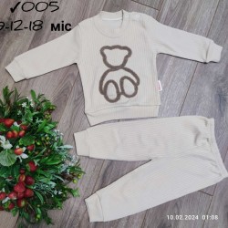 Костюм для немовлят 3 шт бавовна (9-18 міс) MiLi_1005a