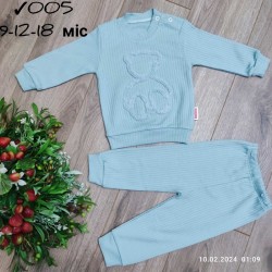 Костюм для немовлят 3 шт бавовна (9-18 міс) MiLi_1005b