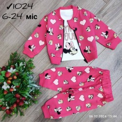 Костюм 3-ка для немовлят 4 шт бавовна (6-24 міс) MiLi_1024a