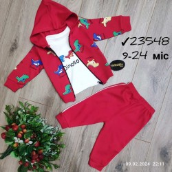 Костюм 3-ка для немовлят 4 шт бавовна (9-24 міс) MiLi_23548