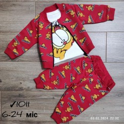 Костюм 3-ка для немовлят 4 шт бавовна (6-24 міс) MiLi_1011