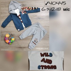 Костюм 3-ка для немовлят 4 шт бавовна (6-24 міс) MiLi_40445a