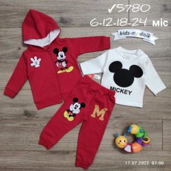 Костюм 3-ка для немовлят 4 шт бавовна (6-24 міс) MiLi_5780b