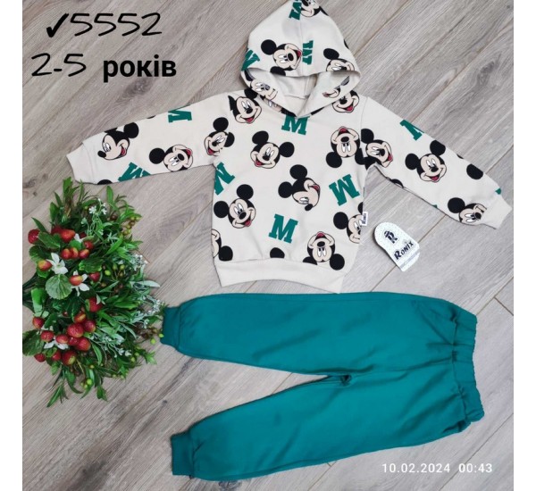 Костюм дитячий 4 шт бавовна (2-5 років) MiLi_5552a