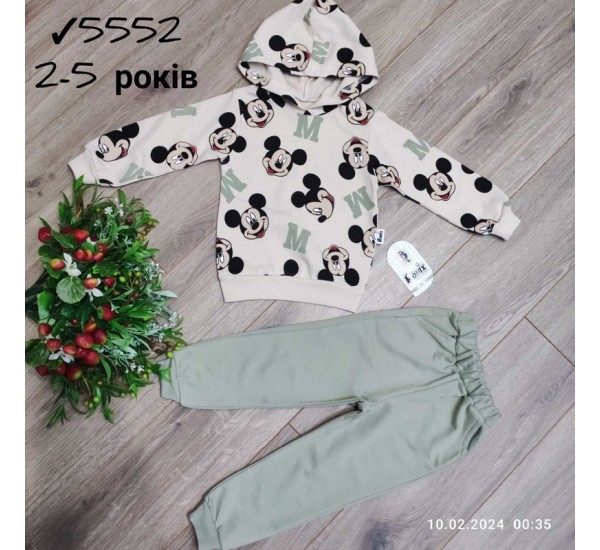 Костюм дитячий 4 шт бавовна (2-5 років) MiLi_5552b