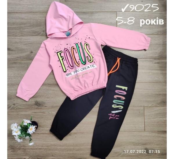 Костюм для дівчаток 4 шт бавовна (5-8 років) MiLi_9025a