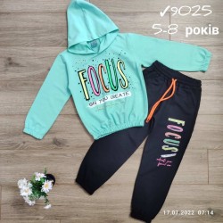 Костюм для дівчаток 4 шт бавовна (5-8 років) MiLi_9025b