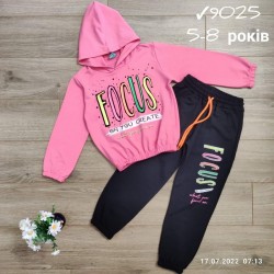 Костюм для дівчаток 4 шт бавовна (5-8 років) MiLi_9025c