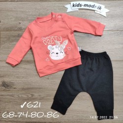 Костюм для немовлят 4 шт бавовна (6-18 міс) MiLi_621c