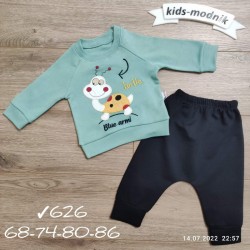 Костюм для немовлят 4 шт бавовна (6-18 міс) MiLi_626a