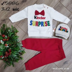 Костюм 3-ка для немовлят 4 шт інтерлок (3-12 міс) MiLi_5886