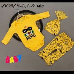 Костюм для немовлят 2 шт інтерлок (3-9 міс) MiLi_1011b