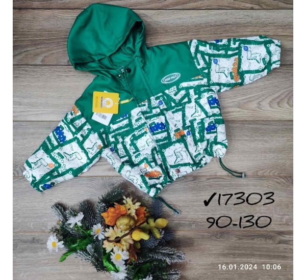 Ветровка детская 5 шт плащёвка/флис (90-130 см) MiLi_17303