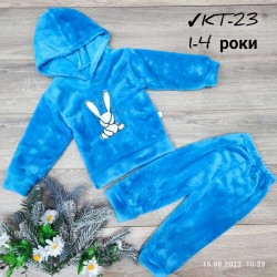 Костюм для дівчаток 4 шт велсофт (1-4 роки) MiLi_KT-23a