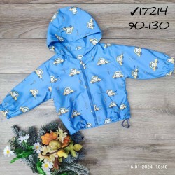 Ветровка детская 5 шт плащёвка/флис (90-130 см) MiLi_17214