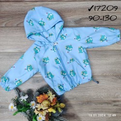 Ветровка детская 5 шт плащёвка/флис (90-130 см) MiLi_17209