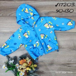 Ветровка детская 5 шт плащёвка/флис (90-130 см) MiLi_17203