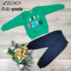 Костюм для хлопчиків 4 шт тринитка/фліс (3-6 років) MiLi_20101d